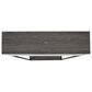 Ashley Sethlen Console Sofa Table with Speaker in Gray and Black, , large
