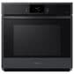 Samsung 2-Piece Kitchen Package with Matte Black Steel 30" Built-In Convection Single Wall Oven and Stainless Steel Smart Electric 36" Cooktop, , large