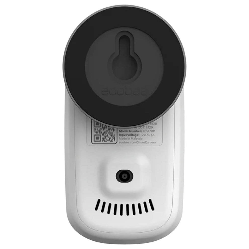 Ecobee SmartCamera with Voice Control in Black and White, , large