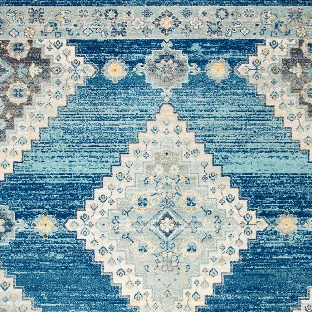 Safavieh Madison MAD615N 2&#39;3&quot; x 8&#39; Navy and Creme Runner, , large