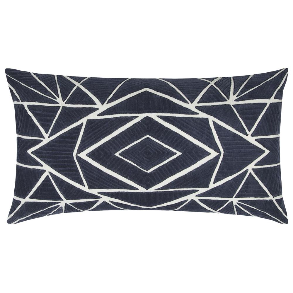 Rizzy Home 14" x 26" Poly Fill Pillow in Blue, , large