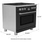 Cafe 5.75 Cu. Ft. Freestanding Dual Fuel Range in Matte Black and Brushed Stainless, , large