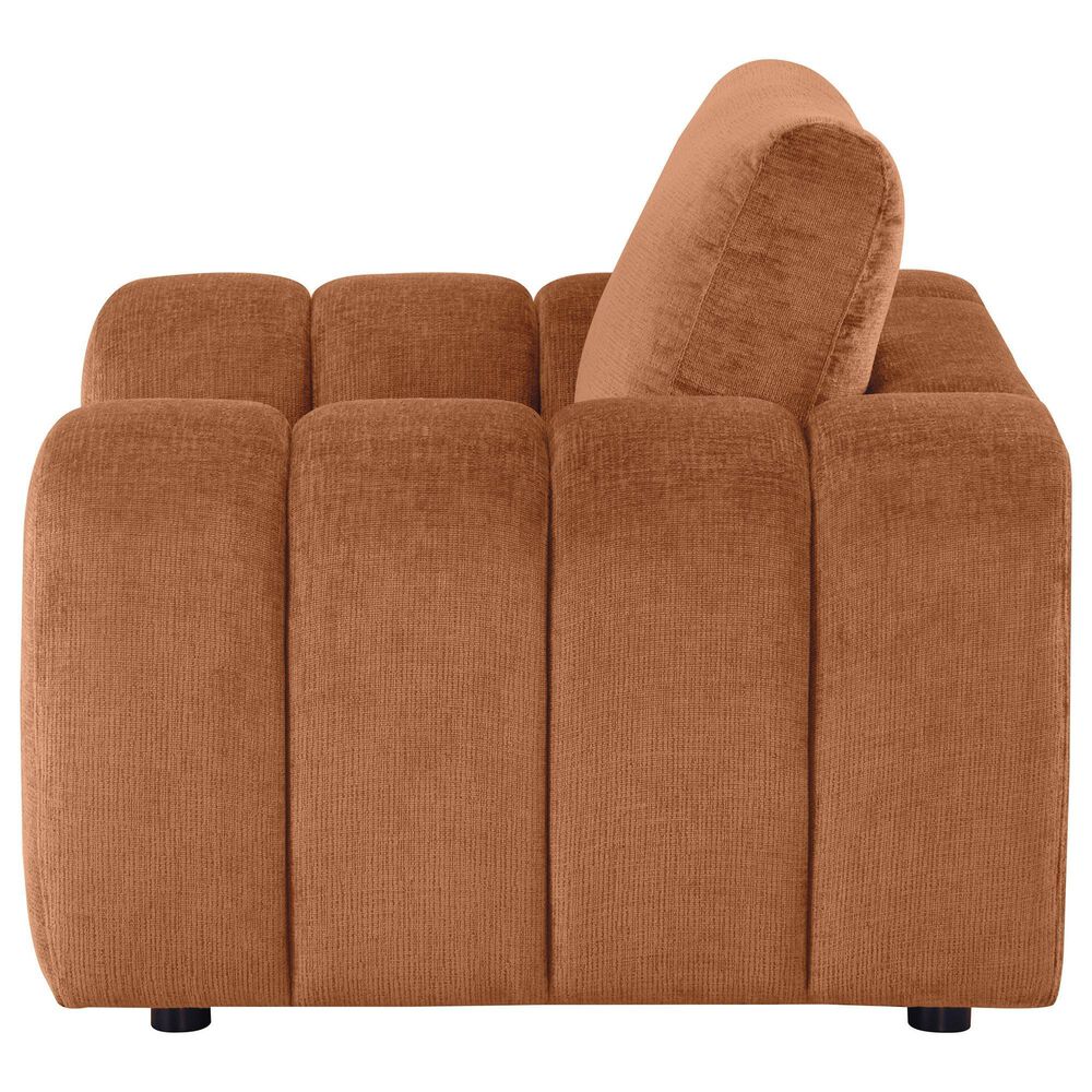 Coaster Burnett Accent Arm Chair in Burnt Orange, , large