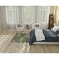 Nourison Garden Oasis GOA02 Green and Ivory 4" x 6" Indoor/Outdoor Area Rug, , large