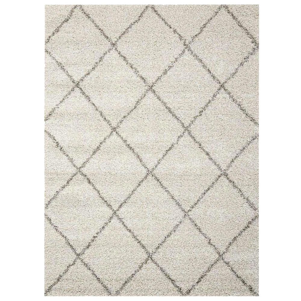 Nourison Brisbane BRI03 8"2" x 10" Cream Area Rug, , large