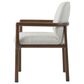 Theodore Alexander Kesden Arm Chair with Halo Upholstered in Pyramid Brown, , large
