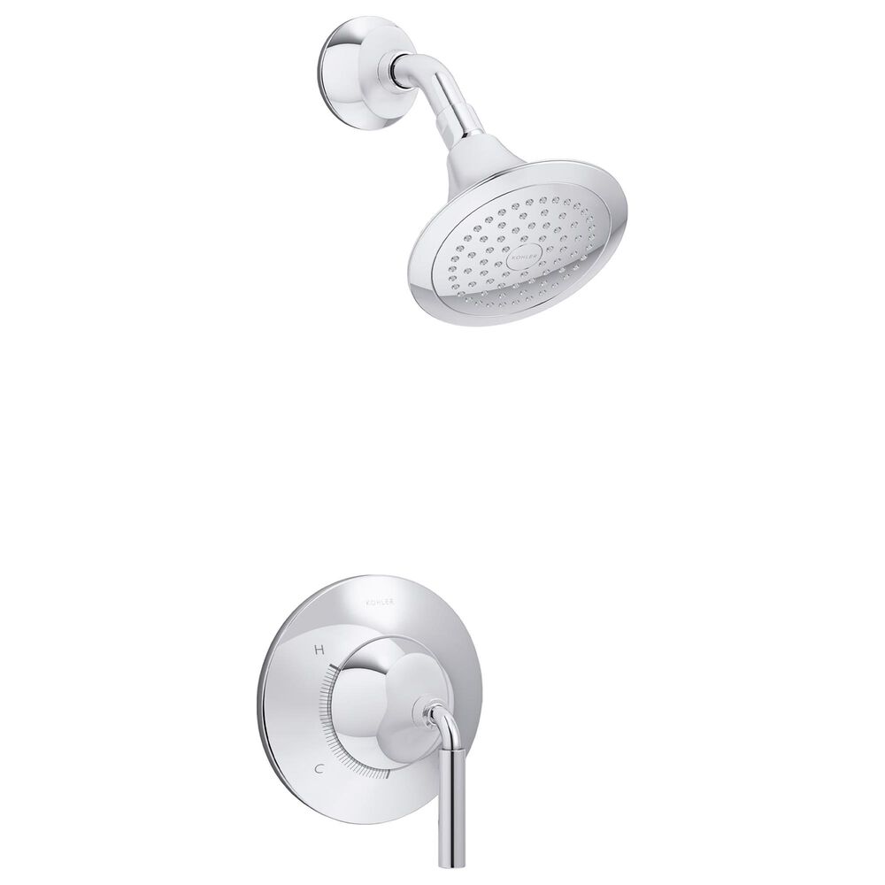 Kohler Tone Rite-Temp Shower Trim Kit in Polished Chrome, , large