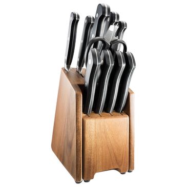 Power A Wolfgang Starke Kutchin 11-Piece Knife Block Set in Brown and Stainless Steel, , large