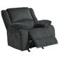 Ashley Draycoll Power Reclining Sofa and Recliner Set in Slate, , large