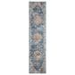Safavieh Aria 2" x 8" Blue and Beige Runner, , large