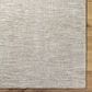 Surya Masterpiece Light Gray, Medium Gray and Cream 2"7" x 10" Runner, , large