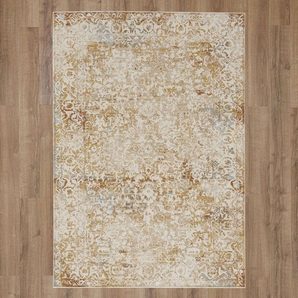 Karastan Windemere R1262 5&#39; x 7&#39;6&quot; Terracotta Area Rug, , large