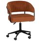 Linon Home Decor Prestwick Office Chair in Caramel, , large