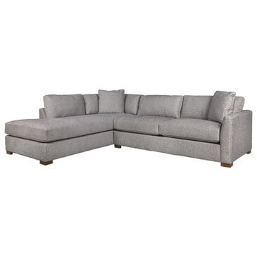 Fulton Home Harrison 2-Piece Sectional in Silver, , large