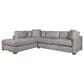 Fulton Home Harrison 2-Piece Sectional in Silver, , large