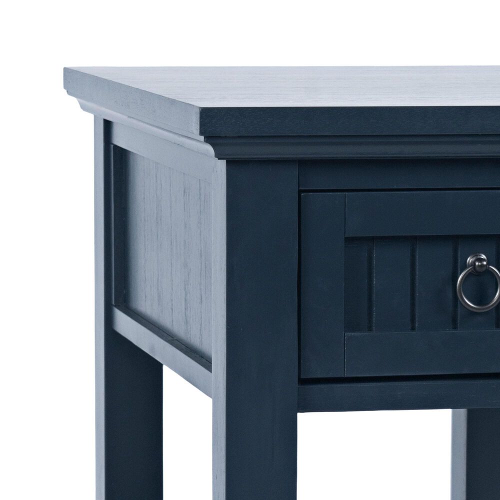 Waltham Westport Leg Chairside Table in Navy, , large