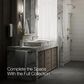 Kohler Composed Widespread Bathroom Sink Faucet in Vibrant Brushed Nickel, , large