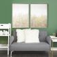 CosmoLiving by Cosmopolitan 40" x 30" Abstract Wall Art in White, Black, Gold and Grey (Set of 2), , large
