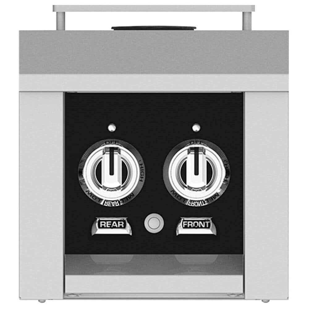 Hestan 12" Built-In Natural Gas Double Side Burner for Cart in Stealth, , large