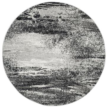 Safavieh Adirondack ADR112G-4R 4" x 4"  Silver/Multi Round Rug, , large