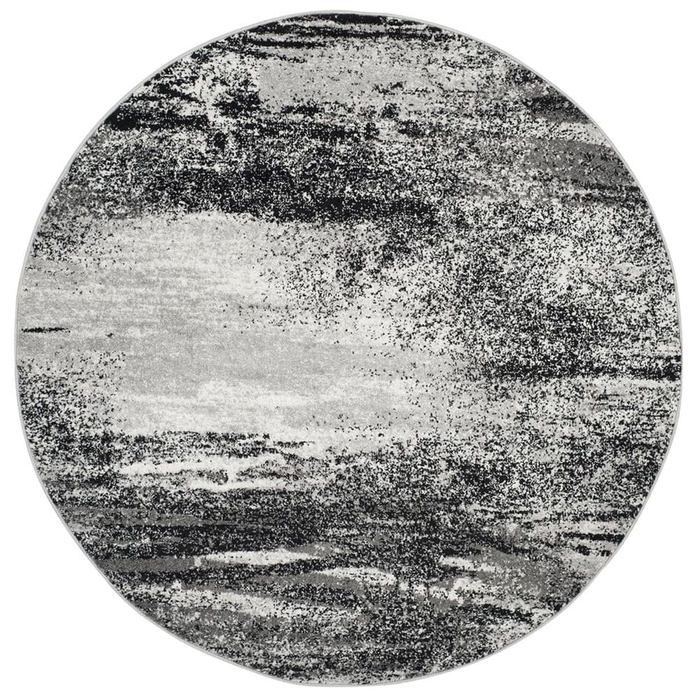 Safavieh Adirondack ADR112G-4R 4" x 4" Silver/Multi Round Rug, , large