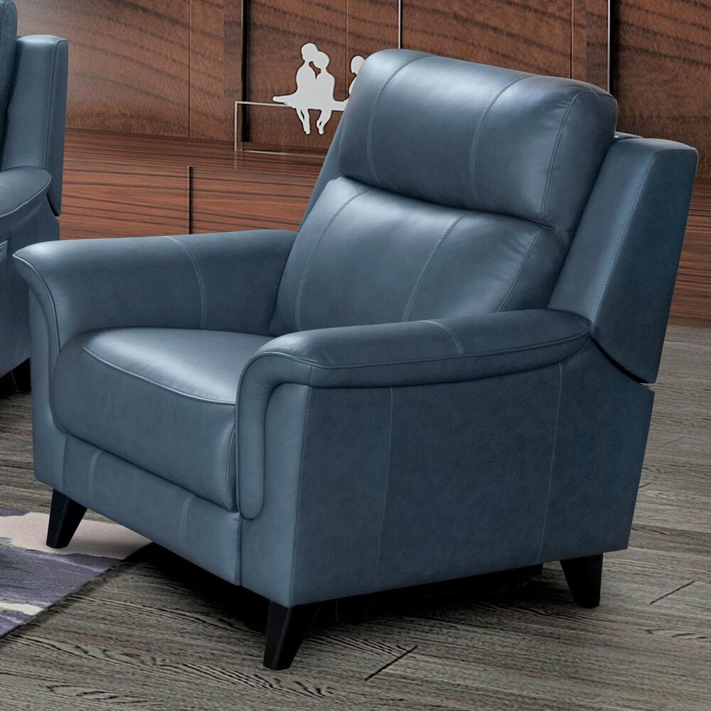 Barcalounger Kester Power Recliner in Masen Bluegray, , large