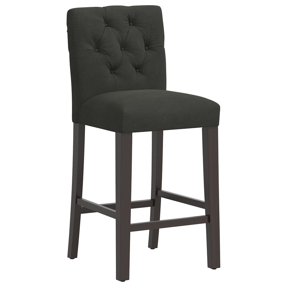Skyline Furniture Bar Stool in Linen Slate, , large