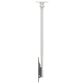 Kanto Adjustable TV Ceiling Mount for 37" - 70" TVs in White, , large