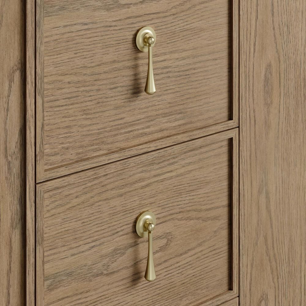 James Martin Kinnsden 72" Double Bathroom Vanity Cabinet in Weathered Oak, , large