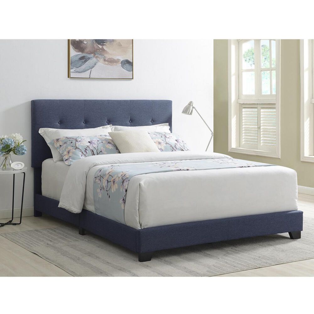 Accentric Approach Accentric Accents Benton King One Box Bed in Blue, , large