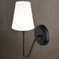 Vaxcel Barir 1-Light Wall Sconce in Matte Black, , large
