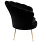 Lilola Home Angelina Accent Chair in Black, , large