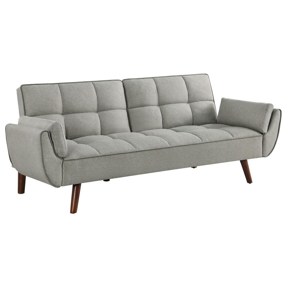 Pacific Landing Caufield Stationary Convertible Sofa Bed in Grey, , large