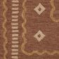 Chris Loves Julia x Loloi Alfie Clay and Spice 5" x 7"6" Area Rug, , large