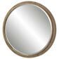 Uttermost Paradise Round Vanity Mirror in Antiqued Gold Leaf and Brown, , large