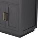 Lexora Home Abbey 72" Double Bathroom Vanity in Black Oak with 2 cm White Cultured Marble Top and Rectangular Sinks, , large