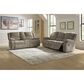 Ashley Draycoll Double Reclining Loveseat with Console in Pewter, , large