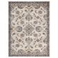 Amer Rugs Jordan 2"7" x 10" Ivory and Charcoal Runner, , large