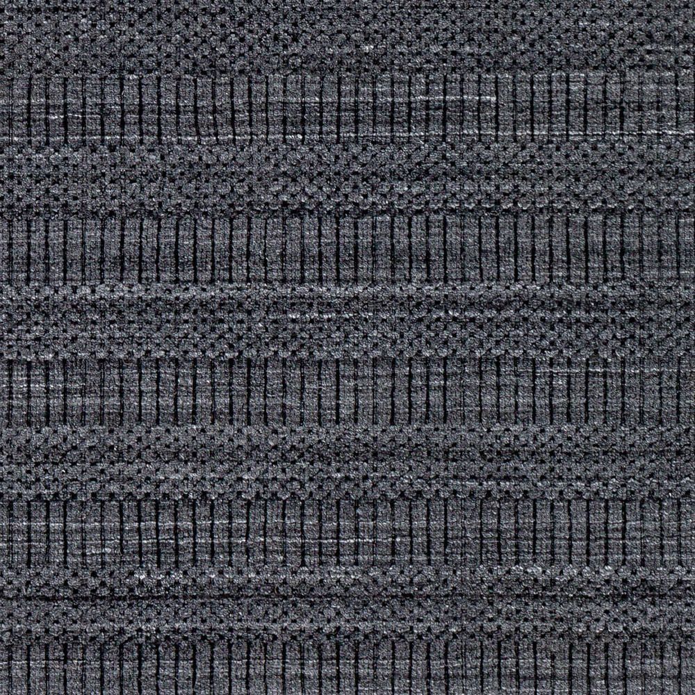 Surya Hickory 5&#39; x 7&#39;6&quot; Charcoal, Black and Gray Area Rug, , large