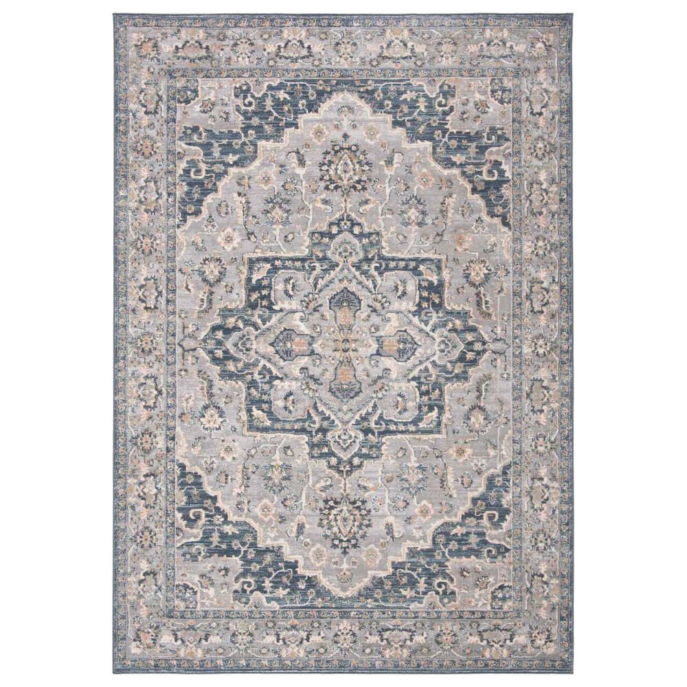 Safavieh Martha Stewart Cosmopolitan Peak 5"3" x 7"6" Cream and Blue Area Rug, , large