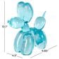 Maple and Jade Dog Tinted Balloon Decorative Sculpture in Light Blue, , large
