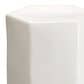 Splendor Living Kingsley Large Side Table in White, , large