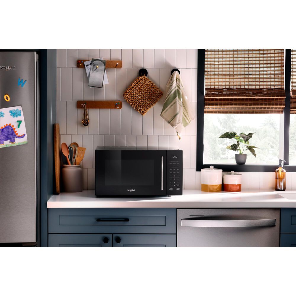 Whirlpool 1.0 Cu. Ft. Countertop Microwave with Air Fry in Black, , large