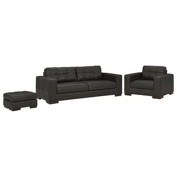 Signature Design by Ashley Luigi 3-Piece Stationary Living Room Set in Thunder, , large