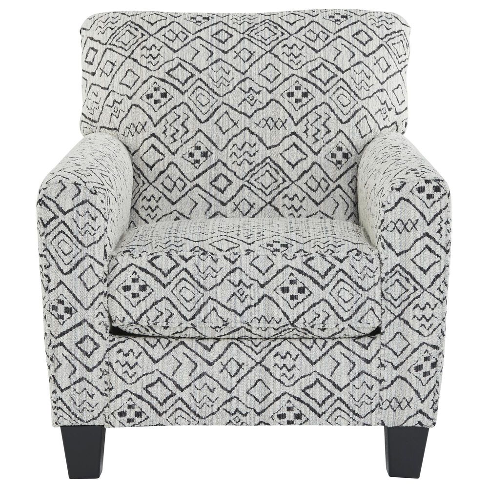 Ashley Hayesdale Accent Chair in Black and Cream, , large