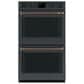 Cafe Handle Kit for Double Wall Oven in Brushed Copper, , large