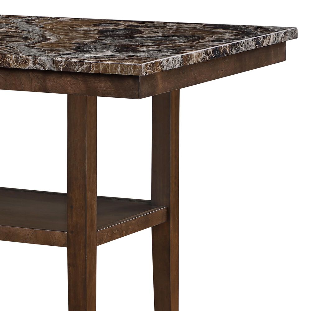 Global Furniture USA Bar Table in Warm Brown and Dark Brown - Table Only, , large