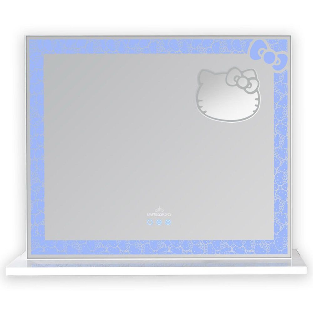 Impressions Vanity Hello Kitty Vanity Mirror in White, , large