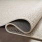 Amber Lewis x Loloi Malibu MAB-01 2"3" x 3"9" Ivory and Dove Indoor/Outdoor Area Rug, , large
