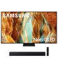 Samsung 55" Class Neo QN70F 4K QLED Vision AI - Smart TV with B-Series 2.0 Channel Soundbar in Black, , large